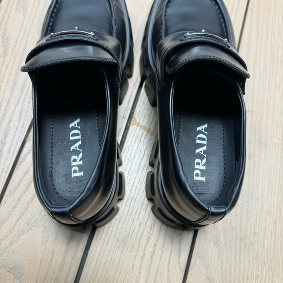 PRADA monolith lug sole loafer - Picture 11 of 16